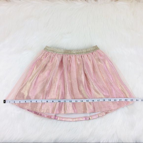 Cat & Jack 3 Skirt Lot Black Pink White Gold Sz Sm - Picture 10 of 13